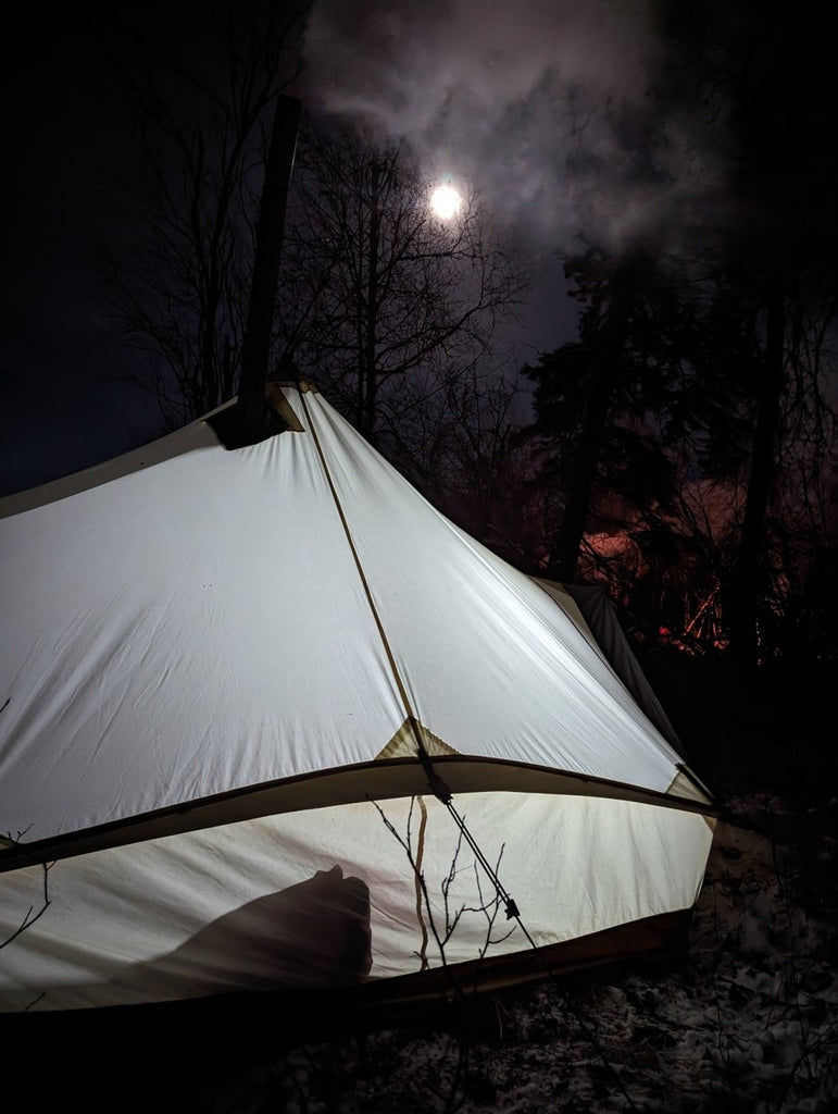 Family/Friends Hot Tenting Winter Camping Introduction - March 2-3, 2024, $250 - Nature AliveCourses, Guided Trips